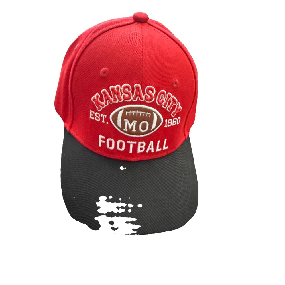 Kansas City‎ Chiefs Football  Adjustable  Cap Hat EST 1960 MO